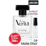 La Mia Verita Le Male Elixir Erkek Parfümü Oryantal Fuje Bal, Vanilya LMV200 Top Kalite Edp 50 ml