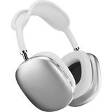 La Modena Premium P9 Air Pro Max Kablosuz 5.0 Mikrofonlu Sd Kart Girişli Aux Kablolu Bluetooth Kulaklık - Gri - Beyaz
