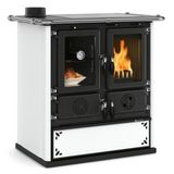 La Nordica 3003931 Rosetta Sinistra 16 Steel Beyaz Döküm Kuzine Soba