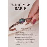 LA PERRY ACCESSORIES Mistik Topaz Taşlı Bakır Bilezik