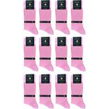 La Pescara La'pescara Ultra Lüks 12'li Pembe Merserize Erkek Çorap CRP224 - 41 - 44
