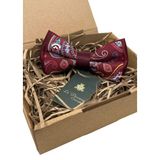 La Pescara P1714 Bordo Şal Desen Papyon
