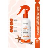 La Pluie Cilt Koruyucu 50+Spf Hyaluronic Acid Yoğun Bakım Güneş Losyonu Sprey