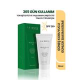 La Rigi Spf 50 365 Gün Kullanım Salatalık Özlü Ton Eşitleyici Günlük Bakım Ve Güneş Kremi 50 ml