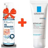 La Roche Posay 40 ml Effaclar H Isobiome Krem Yağlı Ciltler İçin Yatıştırıcı Nemlendirici Krem+E2'Quality Diş Beyazlatıcı Köpük