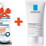 La Roche Posay 40 ml Effaclar Matlaştırıcı Etkili Nemlendirici Bakım Kremi+E2'Quality Diş Beyazlatıcı Köpük