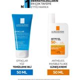 La Roche-Posay Anthelios SPF50+ Shaka Fluid 50 ml ve Effaclar Temizleme Jeli 50 ml içeren özel hediye seti