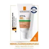 La Roche Posay Anthelios Xl Spf50 Dry Touch Parfümsüz Geniş Spektrumlu Renkli Yüz Güneş Kremi 50Ml