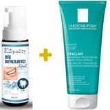 La Roche-Posay Effaclar 200 ml Mikro Peeling Jel+E2'Quality E2'quality Diş Beyazlatıcı Köpük