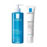 La Roche Posay Effaclar Gel Temizleyici 400ml + Effaclar Duo+ Unifiant Krem 40ml, Yağlı Ciltler İçin Set