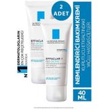 La Roche Posay Effaclar H Iso Biome Nemlendirici Bakım Kremi 2 x 40 ML