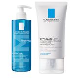 La Roche Posay Effaclar Jel 400 Ml + La Roche Posay Effaclar Mat Parlama Karsiti Nemlendirici 40 Ml