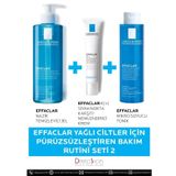 La Roche Posay Effaclar K Krem + Effaclar JEL 400ml +Effaclar Tonik SET