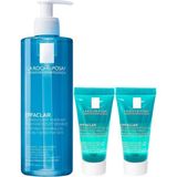 La Roche Posay Effaclar Temizleyici Jel 400ML + Mikro Peeling Jel Vücut 15 ml x2 Adet