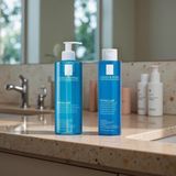 La Roche-Posay Effaclar Yağlı Ciltler İçin Set: Nazik Temizleyici Jel ve Mikro Soyucu Tonik (400 ml + 200 ml)