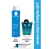 La Roche Posay Gözenek Karşıtı Bakım Seti: Effaclar Salisilik Asitli Tonik 200ml & Effaclar Micropeeling Jel 15mlx2