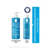 La Roche Posay Yağlı Ciltler İçin Cilt Bakım Seti: Effaclar Yüz Temizleme Jeli 400 ml & Sıkılaştırıcı Tonik 200 ml