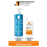 La Roche Posay Yağlı ve Akneye Eğilimli Ciltler için Güneş Bakım Seti