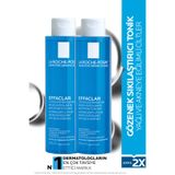 La Roche Posay Yağlı ve Akneye Eğilimli Ciltler İçin Siyah Nokta ve Gözenek Sıkılaştırıcı Effaclar Tonik 200ml X2
