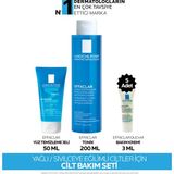 La Roche-Posay Yüz Bakım Seti: Effaclar Yüz Temizleme Jeli 50 ml, Tonik 200 ml ve Effaclar Duo+M Yağlı Ciltler İçin