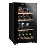 La Sommeliere LS512ZBLACK 50 Şişe Kapasiteli Şarap Dolabı