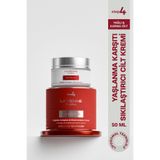 La Vienne Flora DermoBalance,Yaşlanma Karşıtı Krem, Peptit Kompleksi, Lipozomal Niasinamid/Kafein,Yağsız,Postbiyotik