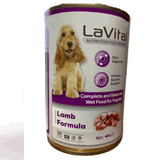 La Vital Kuzu Etli Konserve Yavru 400 gr Köpek Maması