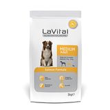 La Vital Medium Adult Somonlu 3 kg Orta Irk Yetişkin Kuru Köpek Maması