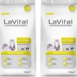 La Vital Somon Balıklı 2x1.5 KG Yavru Kedi Maması