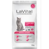La Vital Somonlu 12 KG Kısırlaştırılmış Kuru Kedi Maması