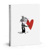 La Volatil Çizgili A4 Spiralli Defter 80 Yaprak 6105204774