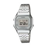 La680wa-7df Retro Dijital Kadın Kol Saati Gri