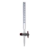 Lab Büret Düz, Musluklu - 10 ml