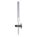Lab Büret Düz, Musluklu - 25 ml