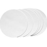 Lab Kantitatif Filtre Kağıdı 110 mm Beyaz Bant (Orta) 100lü