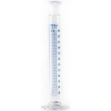 Lab Plastik Kapaklı Cam Karıştırma Mezürü 25 ml