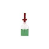 Lab Şeffaf Cam Damlatma Şişesi 100 ml - Beyaz