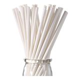 Labazon Kağıt Pipet (25 Adet) - Beyaz