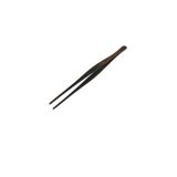 Labbakkal Penset Düz - Küt Uçlu Paslanmaz Çelik - 25 CM