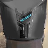 labelbike - 3D Sticker Tank Pad Motosiklet Dekorasyonu ve Reçine Koruma ile uyumlu Yamaha MT-10 2022-2023 - Renk Mavi-yeşil