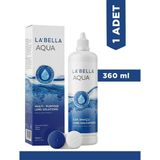 La'bella Aqua 360 ml Çok Amaçlı Lens Solüsyonu Steril İçerik ile Etkili Temizlik ve Hijyen