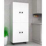 Labelladizayn 6 Bölmeli Çok Amaçlı Mutfak Kiler Banyo Dolabı 70 Cm MDF