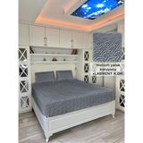 Labirent Model Welsoft Yumuşak Kış Aylarının Vazgeçilmez Yatak Koruyucu Örtüsü - Koyu Gri - 100X200 - 100 x 200 cm
