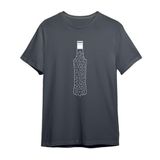 Labirent Şişe Erkek Tişört (Füme, 2XL)