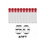 Labolist 12x75 Mm Deney Tüpü Dibi Yuvarlak Kapaklı (50 Adet)