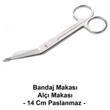 Labolist Bandaj Makası Alçı Makası 14 Cm - Paslanmaz