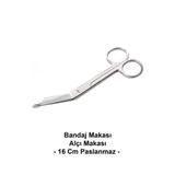 Labolist Bandaj Makası Alçı Makası 16 cm - Paslanmaz