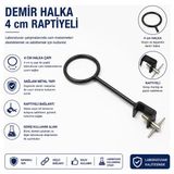 Labolist Demir Halka 4 cm Raptiyeli