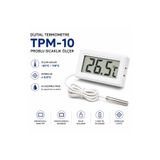 Labolist Dijital Termometre TPM-10 - Problu Sıcaklık Ölçer -50-110C Beyaz
