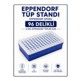 Labolist Ependorf Tüp Standı 0.5 ml İçin 96 Delikli - Eppendorf Sporu